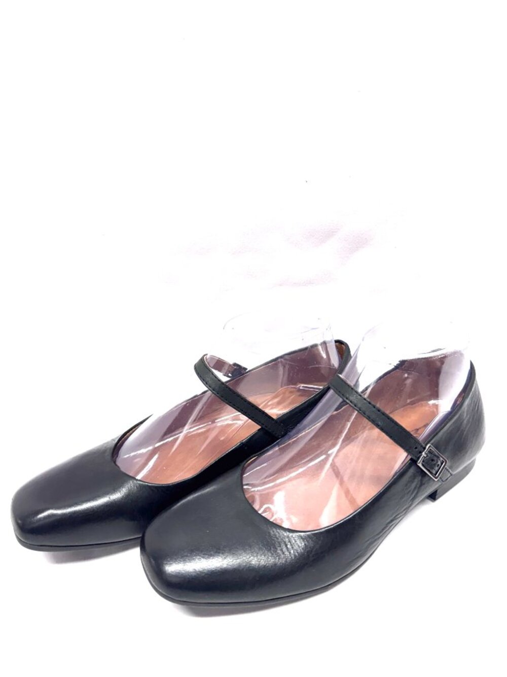 MIZ MOOZ WOMEN'S MARY JANE PATENT LEATHER FLATS BLACK 37EU / 7US # T-131 - Picture 2 of 5